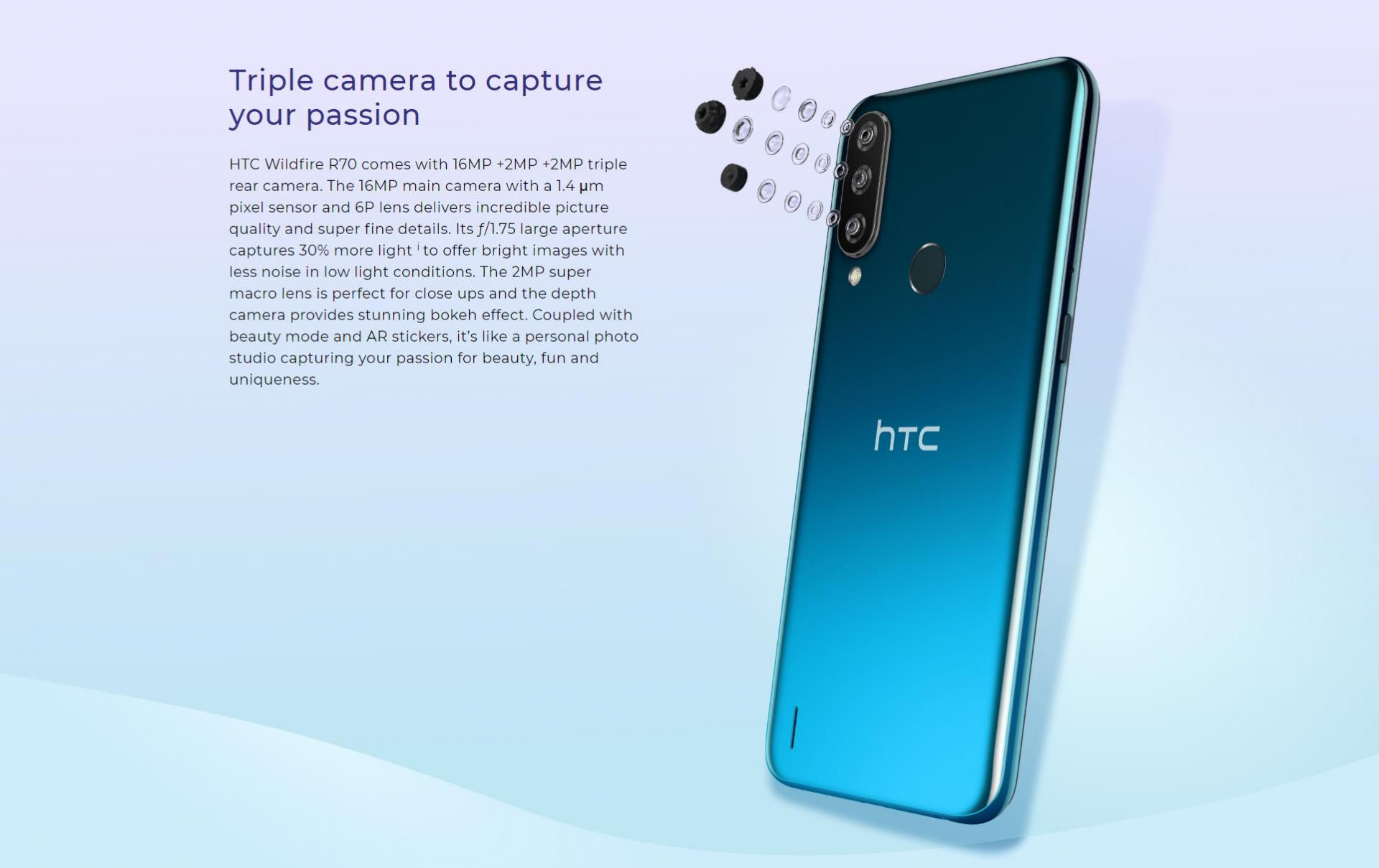 HTC Wildfire R70发布，配置入门